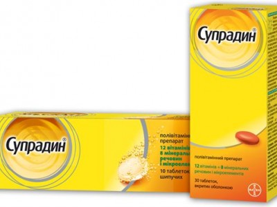 Супрадин (Supradyn) Супрадин (Supradyn)